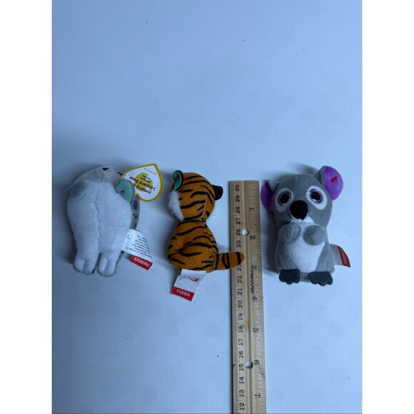 TY Set of 3 Teenie Beanie Boos Kookoo Tiggs Iceberg - Picture 7 of 7